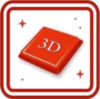 СТИКЕР 3D